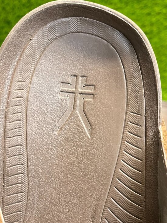 Kuru Kala Mens Size 8 Brown Beach Walking Outdoor Flip Flop Thong Sandals main image 4